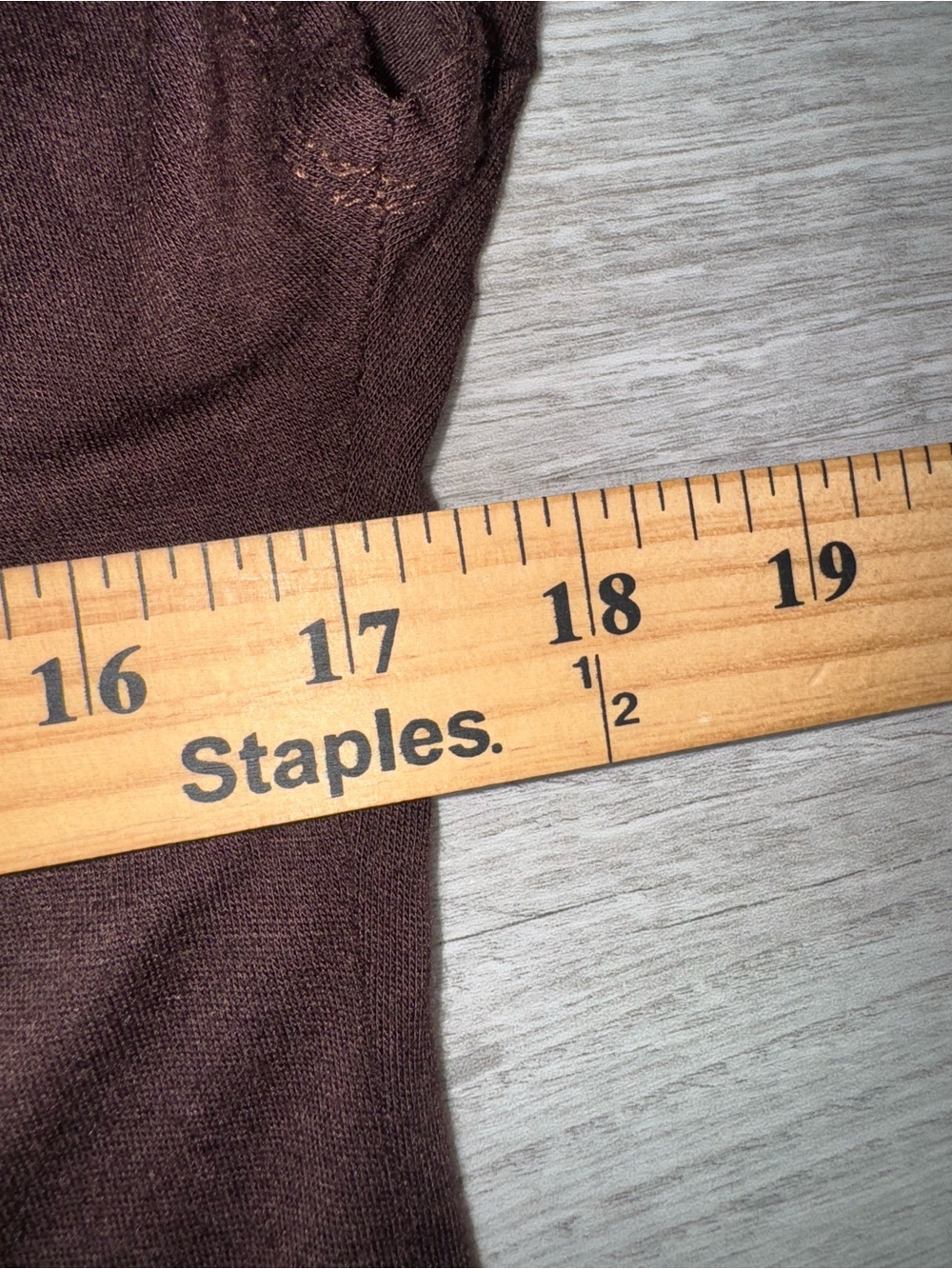 New Directions Brown Graphic Embellished Open Back Top Small Grunge Y2K - Picture 11 of 12